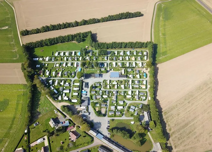 Mobilhome Avec Vue Sur Etang Campsite Bec-de-Mortagne